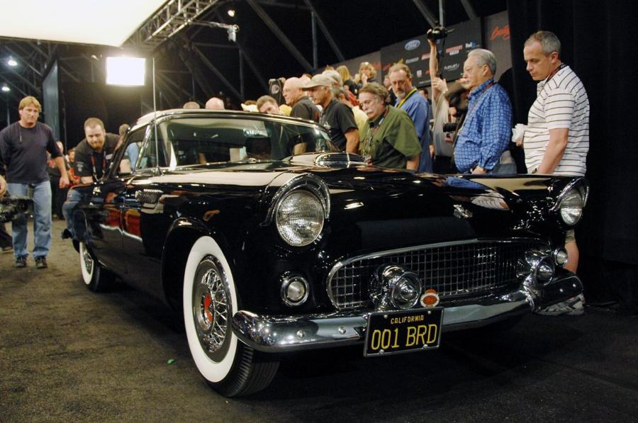 Ford Thunderbird Black '1955